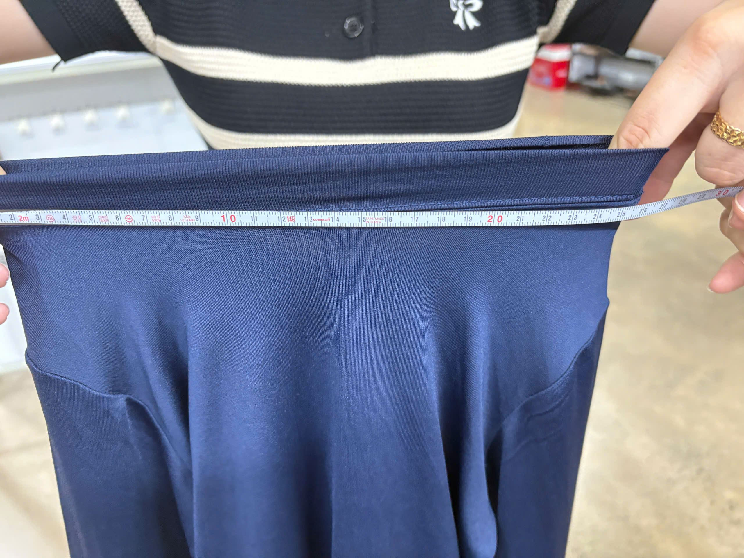 縫製品の寸法検査