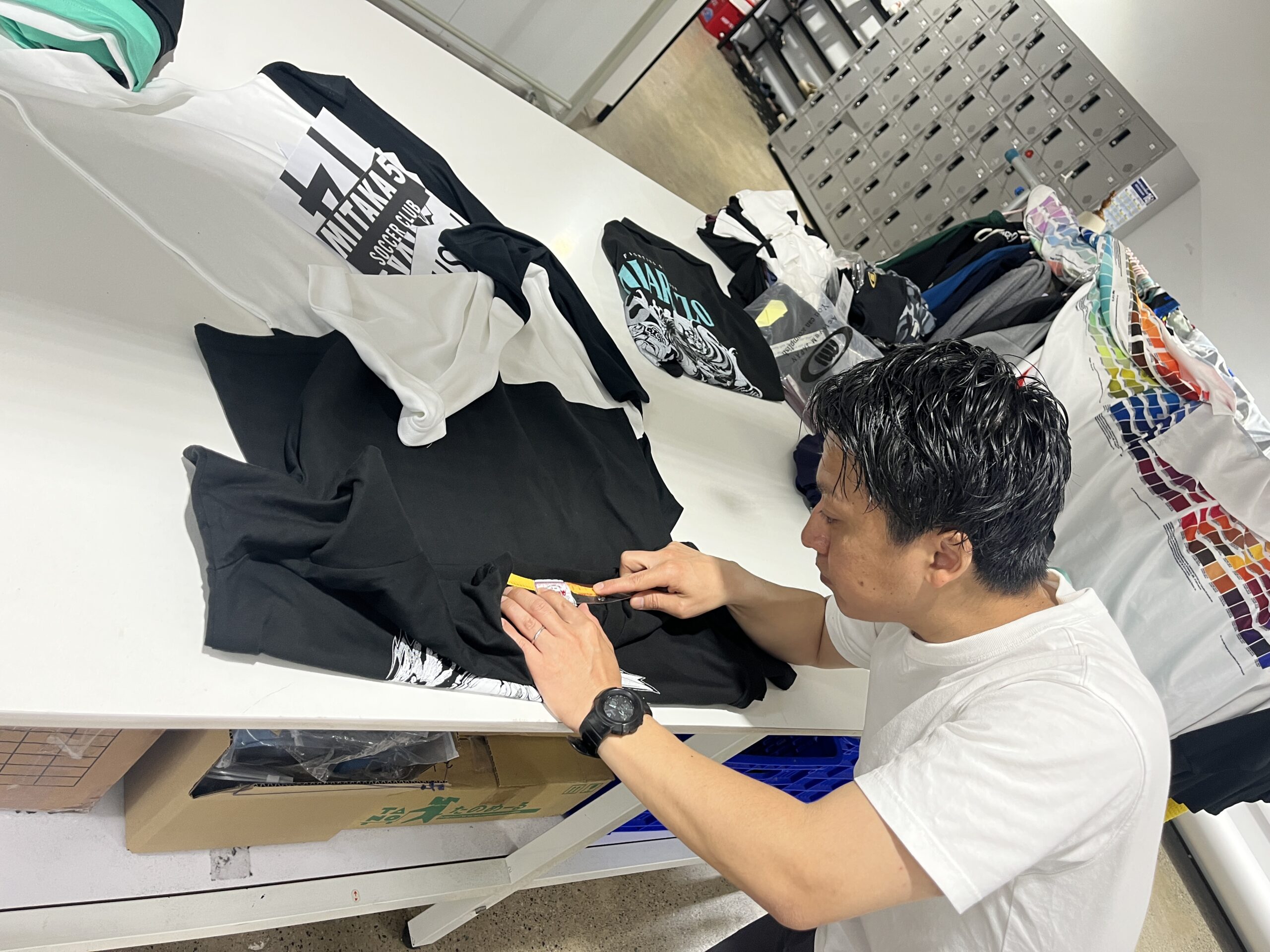 SPeeD ベトナム自社工場でのチームウェア縫製作業